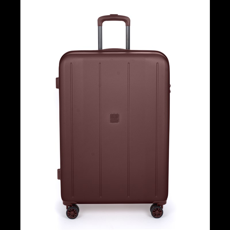 Aries Travel Resväska Palermo Brun/röd 75 Cm 1
