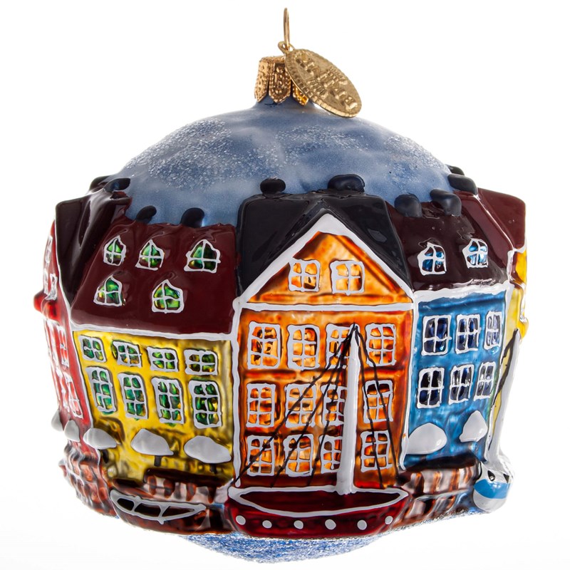 Brink Nordic Julekugle Nyhavn Multi 4