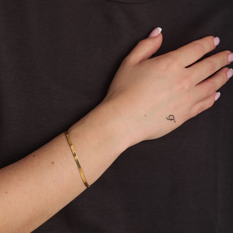 Studio Z Armbånd sildeben Cobra Small Guld 2