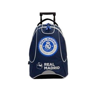 Football Clubs Ryggsäck med hjul Real Madrid Blå/Ljusblå