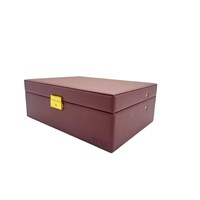 HERA Smykkeskrin 2-delt Bordeaux 1