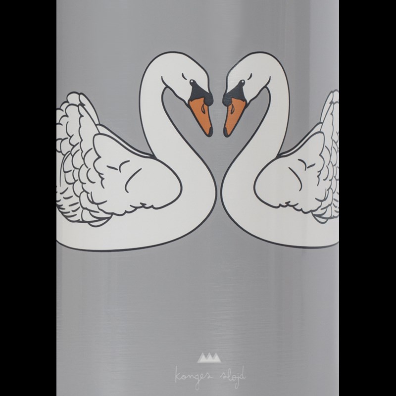 Konges Sløjd Termoflaska Swan Blue Blå 3