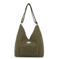 Conmé Skuldertaske Nanna pocket M. Grøn 1