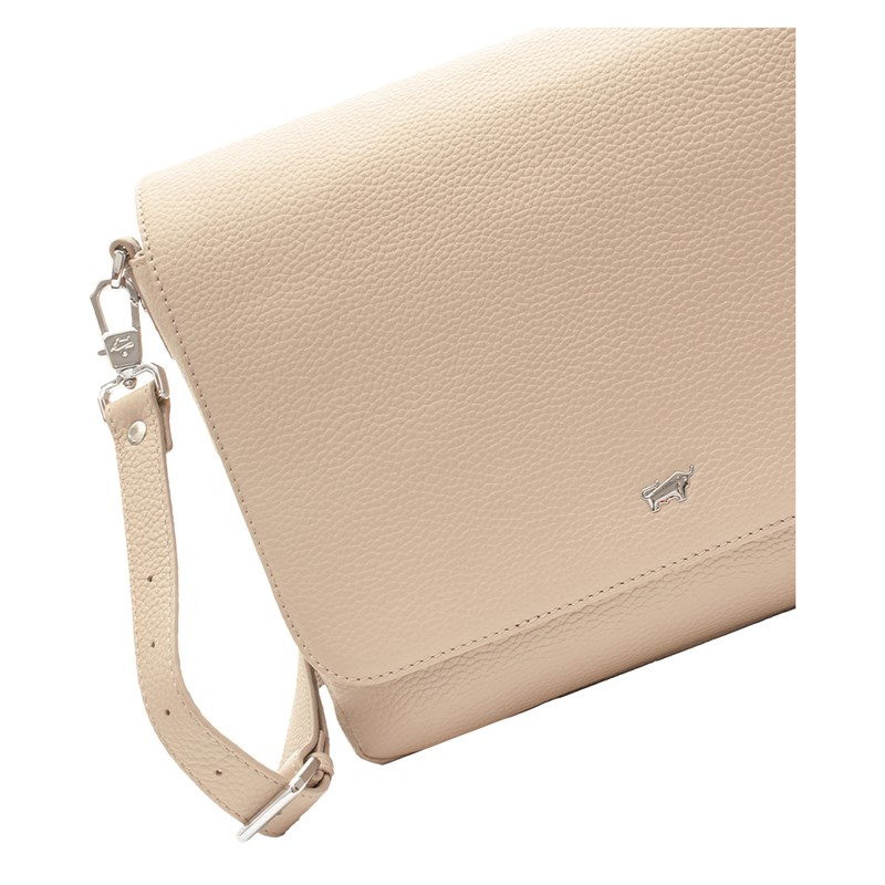 BRAUN BÜFFEL Skuldertaske Flap Hanna Creme 6