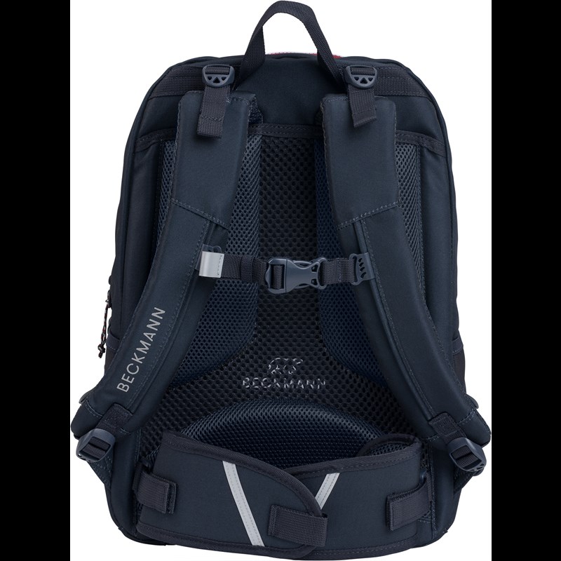 Beckmann Skolväska Sport Jr Navy White Blå/Vit 4