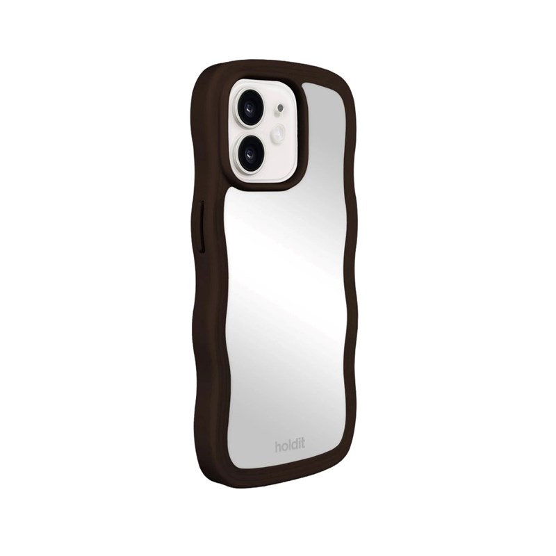 Holdit Mobilfodral Wavy M. Brun iPhone 13/14/15 2