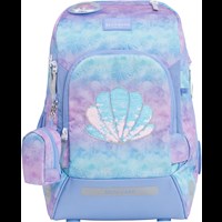 Beckmann Skoletaske Active Air Seashell lyseblå/lilla 1