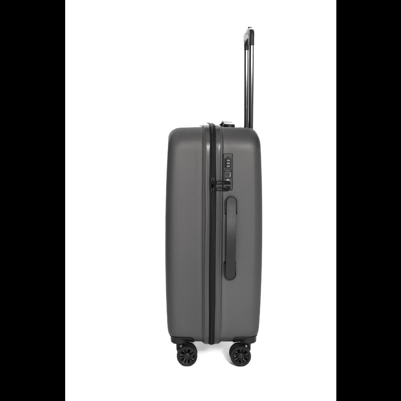 Aries Travel Kuffert Palermo Gråbrun 65 Cm 3