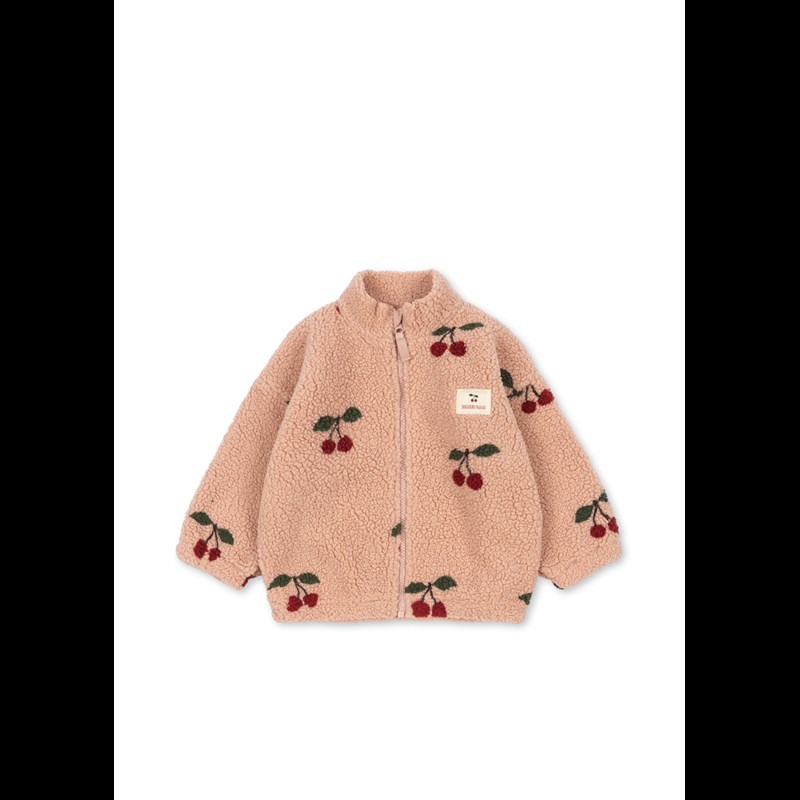 Konges Sløjd Jakke Jody Teddy Grande Cerise Rosa 12 mdr. 1