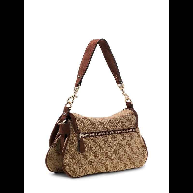 Guess Skuldertaske Samantha Flap Brun 2