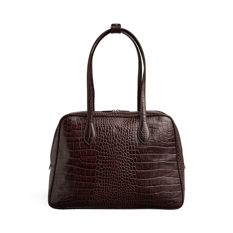 MARKBERG Computertaske ElaraMBG Croco Brown Croco 14" 1