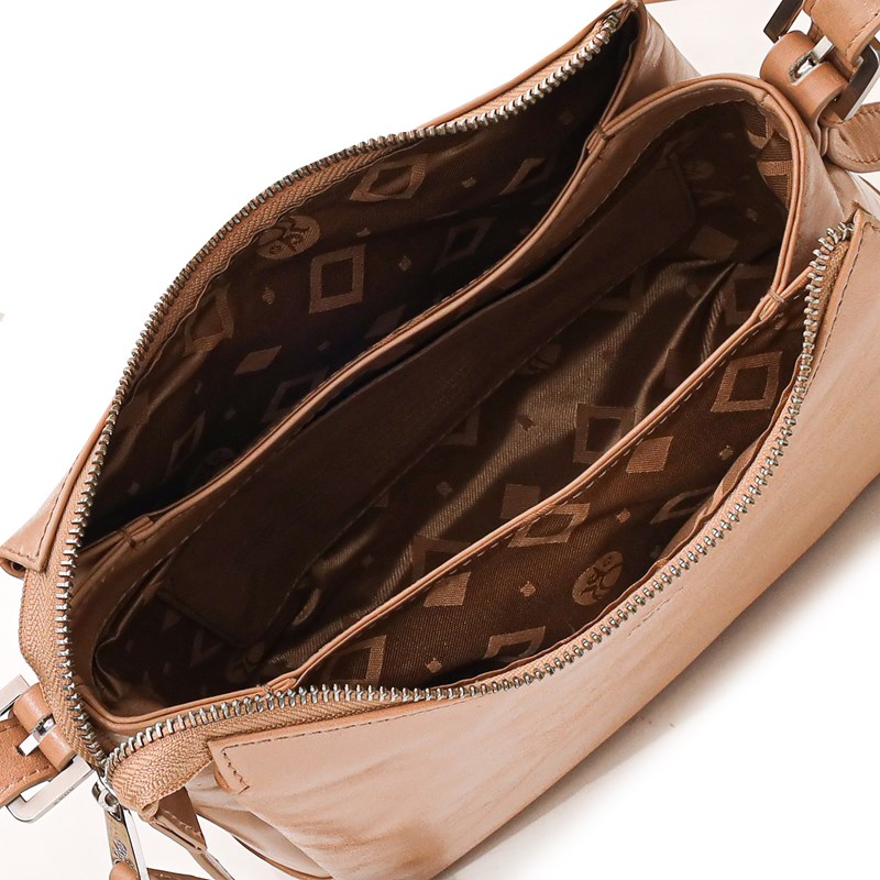 Adax Skuldertaske  Trine Milano Sand 3