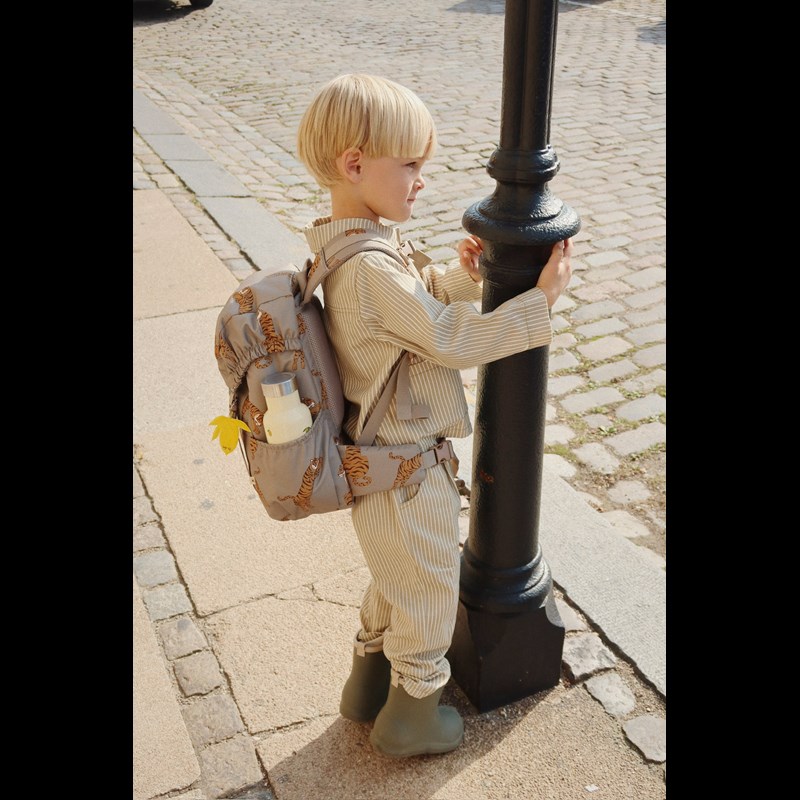 Konges Sløjd Skolväska Clover Tiger Oak Brun/grön 5