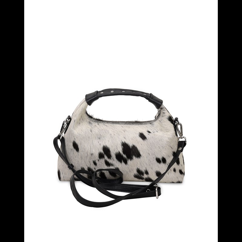 Núnoo Handväska Dandy Black Dots Vit/Svart 4