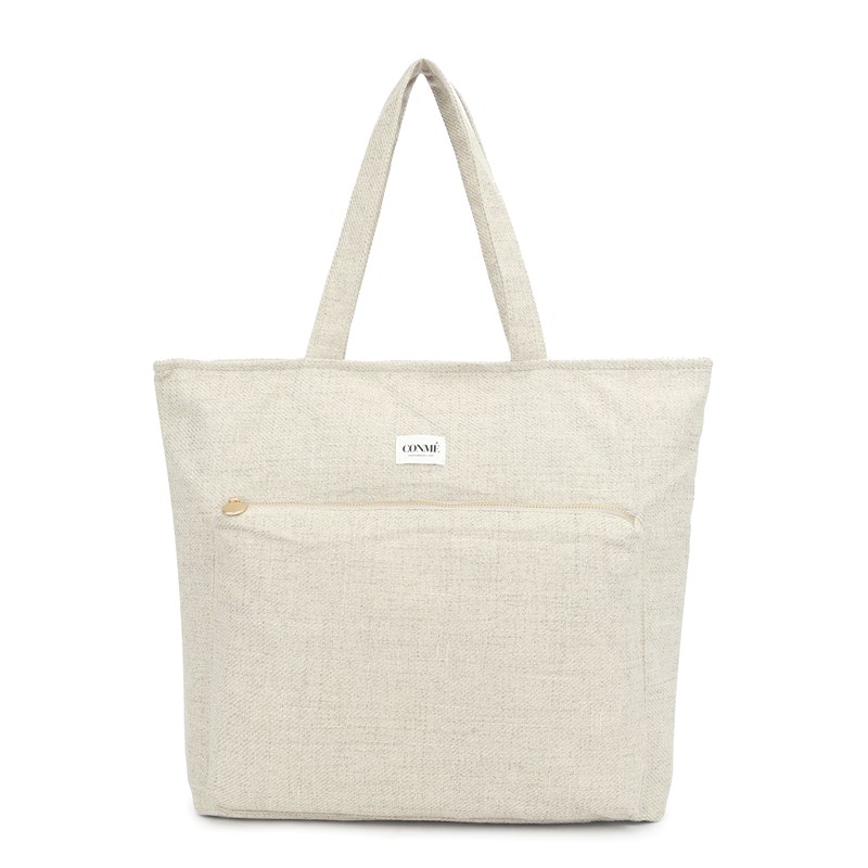 Conmé Shopper Andrea Tweed Sand 1