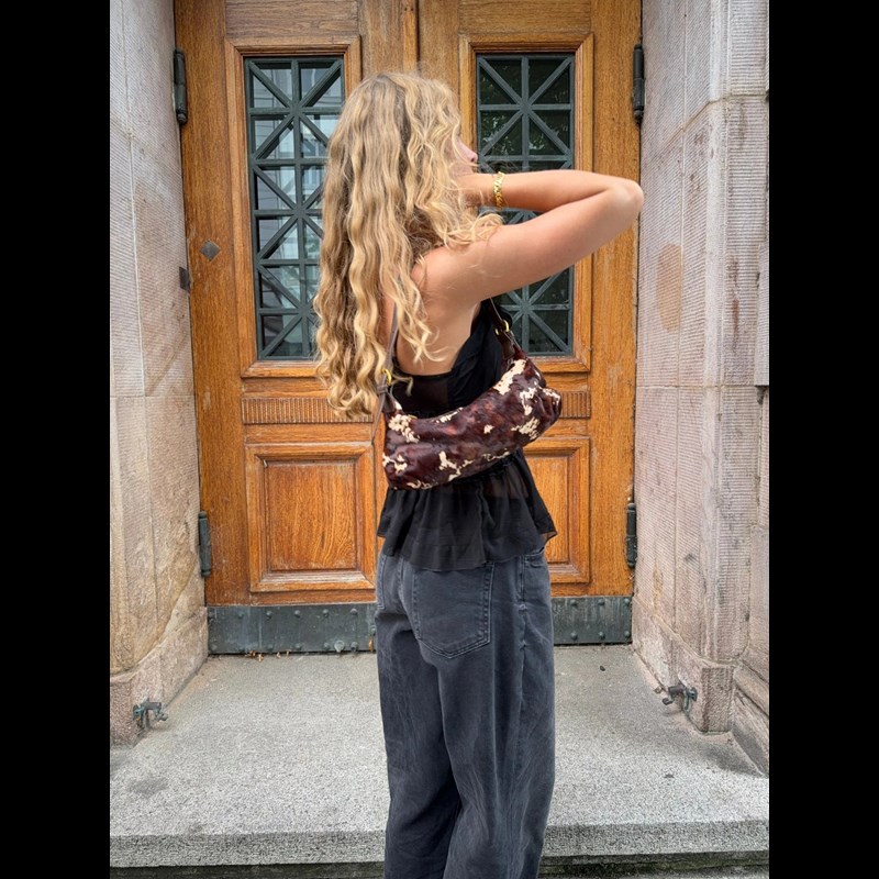 PITAYA Axelväska Kayla Svart/Brun 2