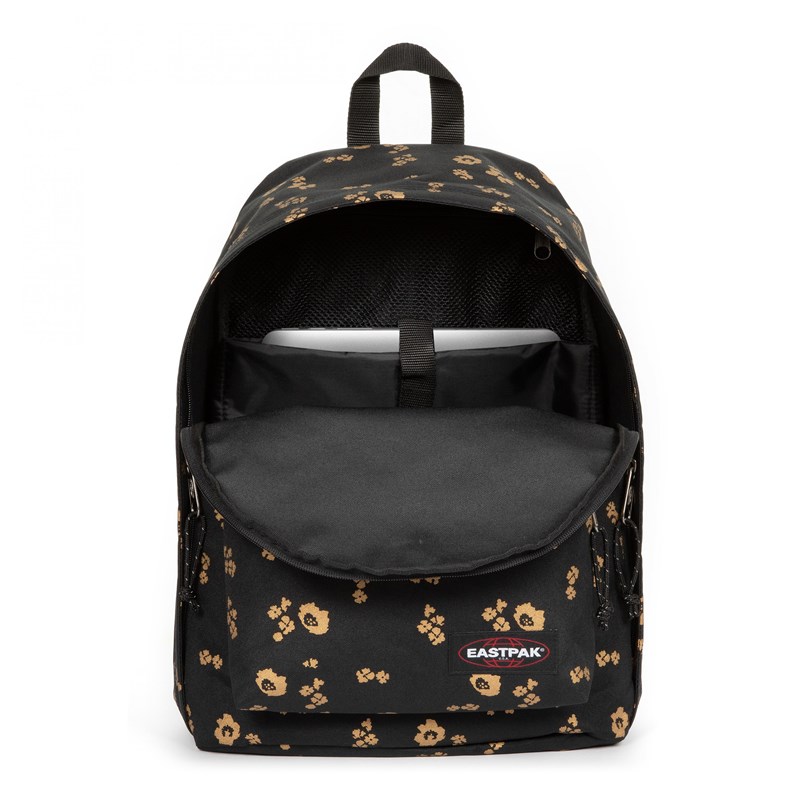 Eastpak Rygsæk Out Of Office Sort/med blomster 13" 5