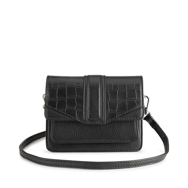 Markberg Crossbody Carleen Calm Croc Sort 1