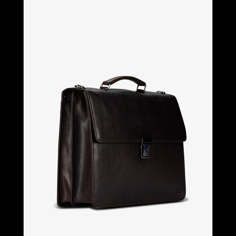 Jost LONDON Briefcase 2C Brun 15" 2
