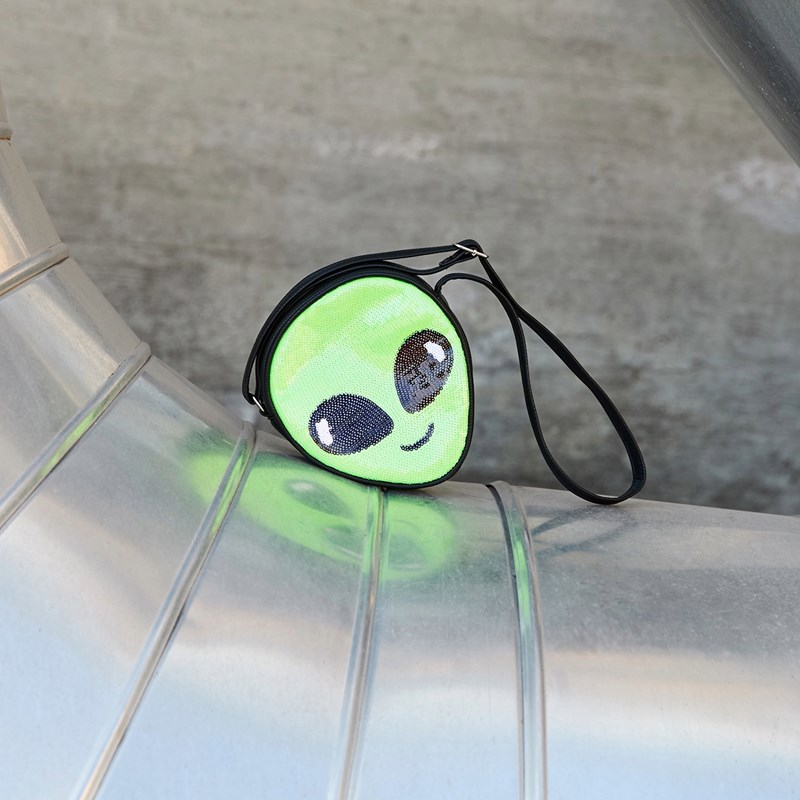 Molo Axelväska Alien  Svart/Grön 2