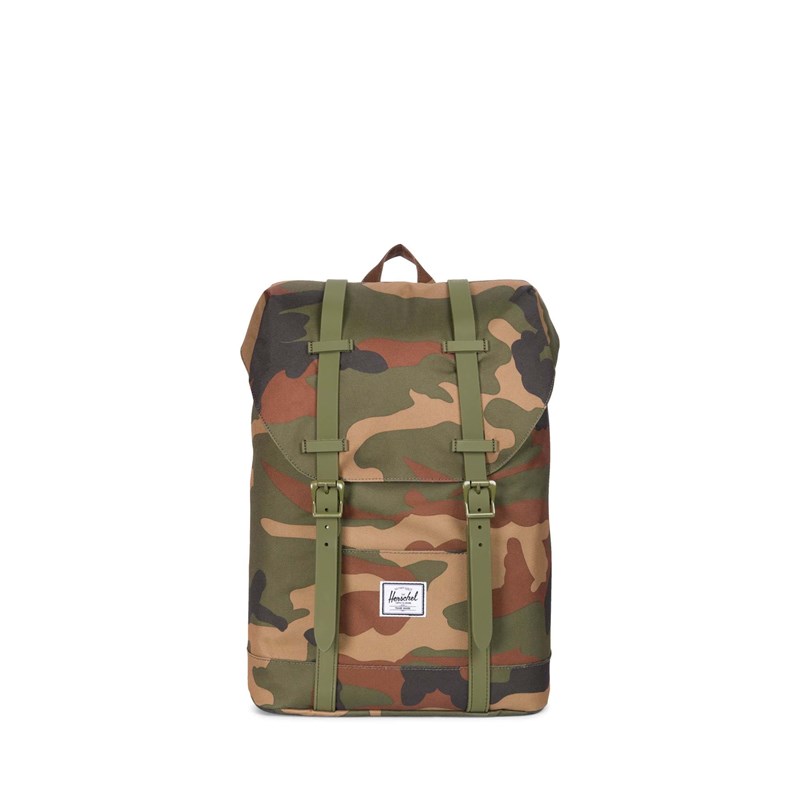 Herschel Rygsæk Retreat Oliven/Orange 1