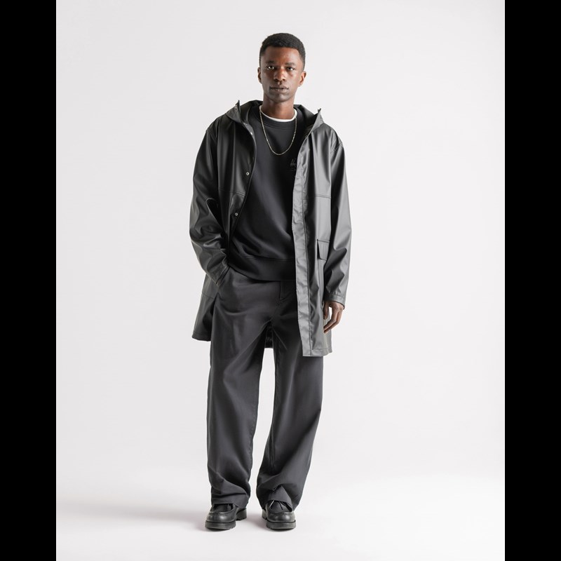 Herschel Regnjacka Long Classic Men's Svart Str S 2