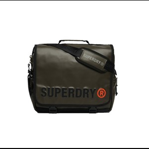Superdry Axelväska Tarp Record Oliv Grön