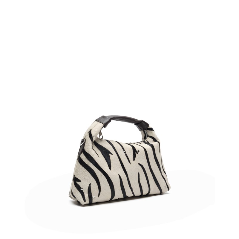 Núnoo Handväska Dandy Deluxe Svart rand 3