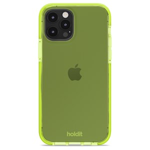 Holdit Mobilcover Seethru iPhone 12/12 Pro Grøn alt image