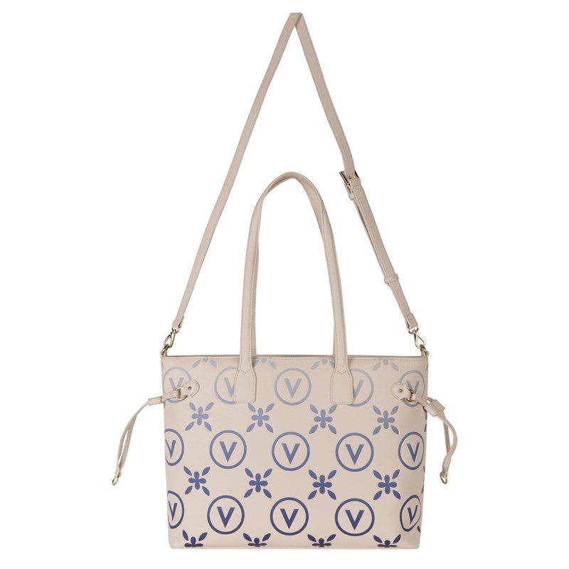 Valentino Bags Shopper Samba Re  Creme 5
