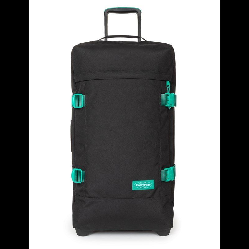 Eastpak Kuffert Tranverz Sort/Turkis Str M 1
