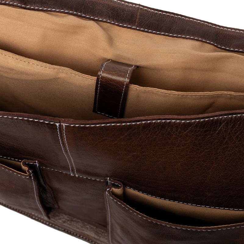 RE:DESIGNED Datorväska Melia Big Brun/brun 16" 6