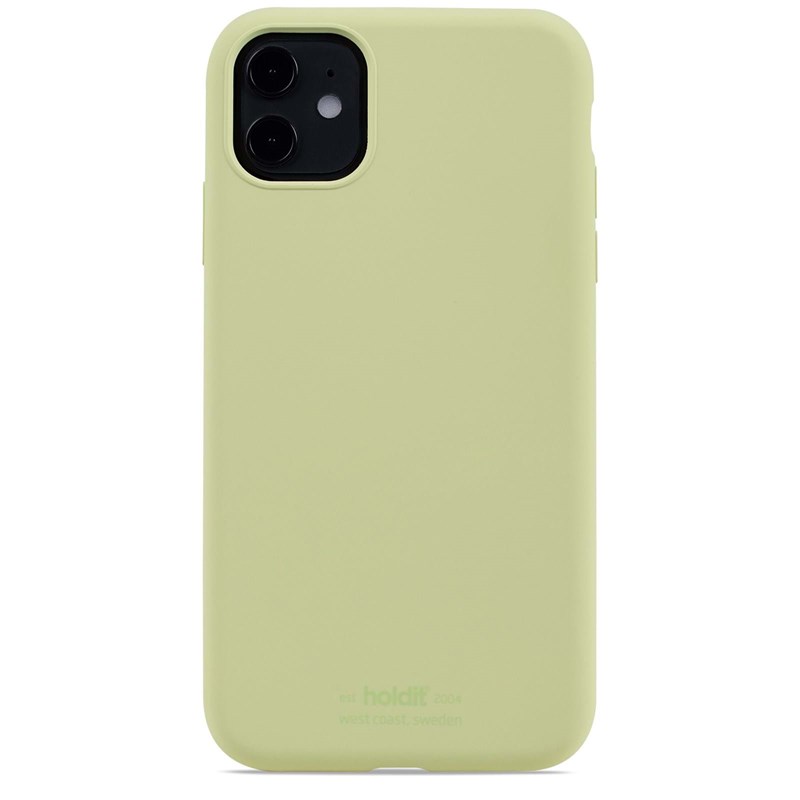 Holdit Mobilcover Grøn/grå iPhone XR/11 1