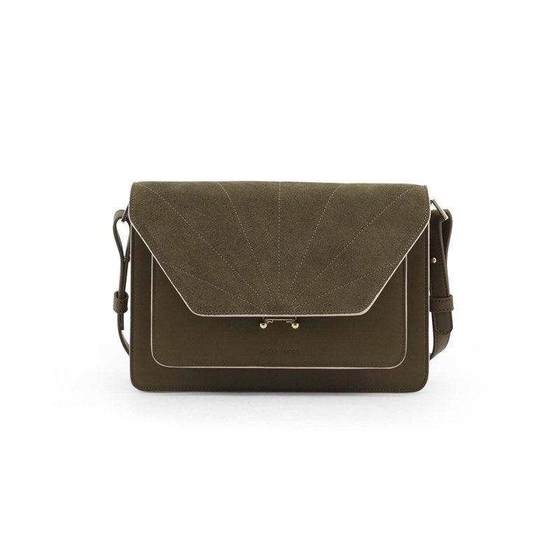 The Sticky Sis Club Crossbody Satchel Ton Sur Ton Oliven 1