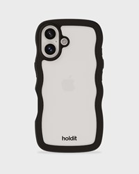 Holdit Mobilfodral Wavy Svart Iphone 16 1