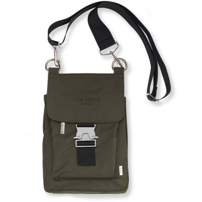 Les Deux Crossbody Tucker Single Oliven