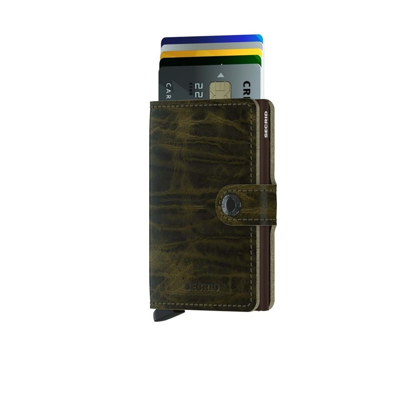 Secrid Kortholder Mini wallet Oliven Grøn 2