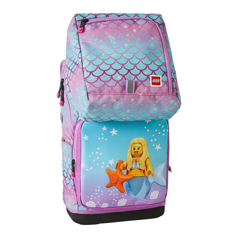 LEGO Bags Skoletaske Optimo Mermaid Lilla/lyseblå 2