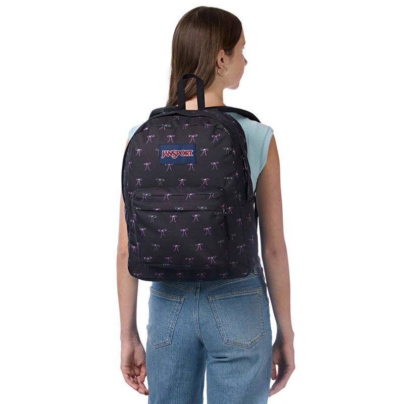 JanSport Ryggsäck Superbreak One Svart/Rosa 2