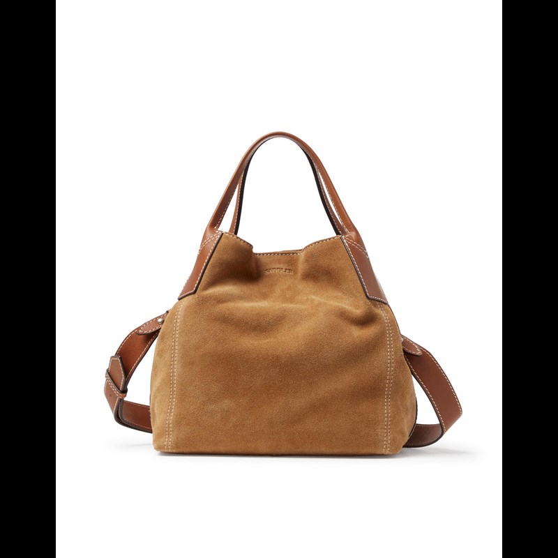 Saddler Totebag Mini Inés Cognac 2