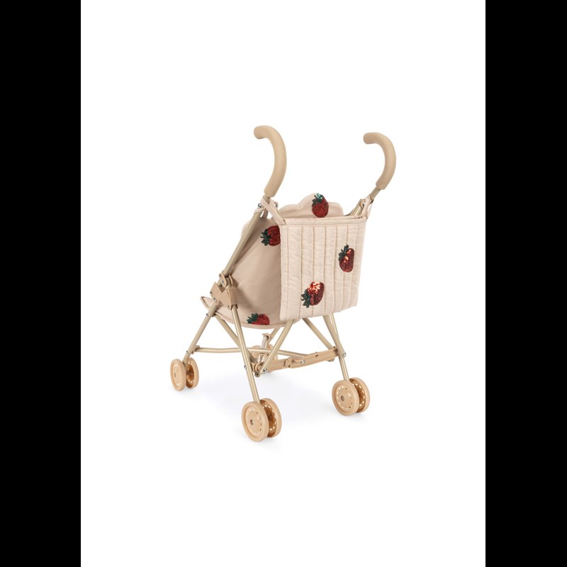 Konges Sløjd Dukkeklapvogn Tulle Rød 2