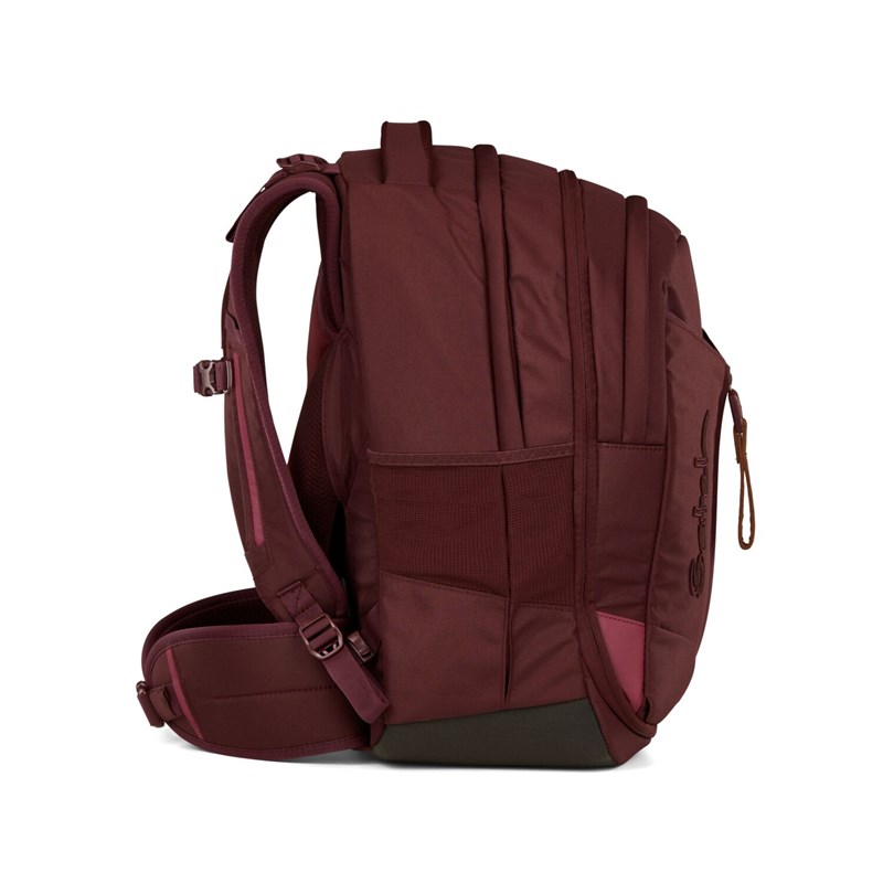 Satch Skoletaske Match Nordic Ruby Bordeaux 4