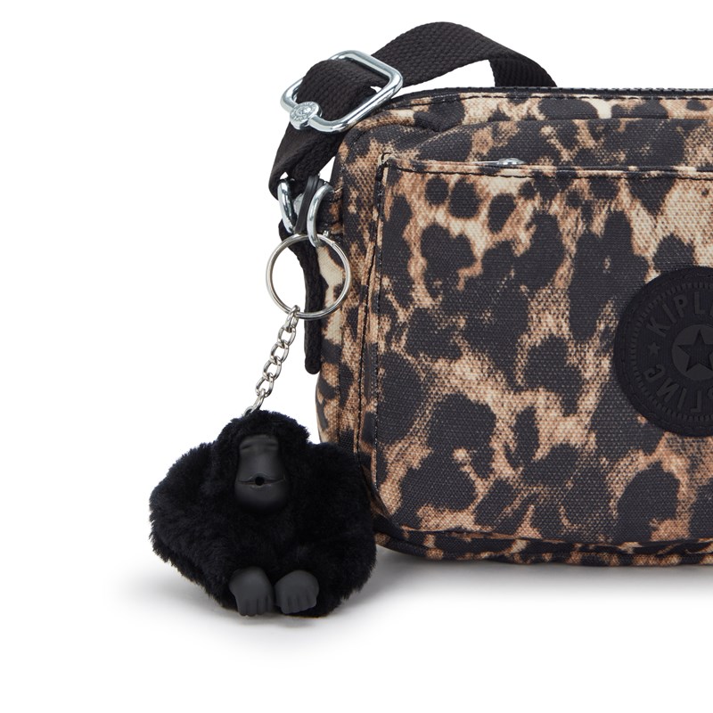 Kipling Crossbody Taske Abanu Leopard 5