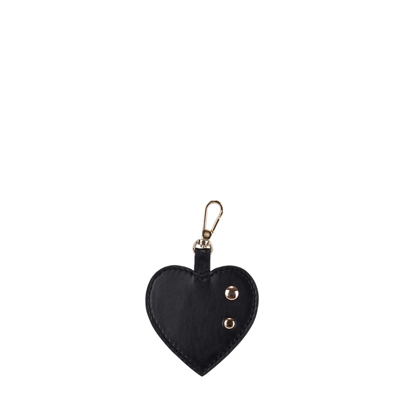 Núnoo Bag charm Heart Rivet Svart 2