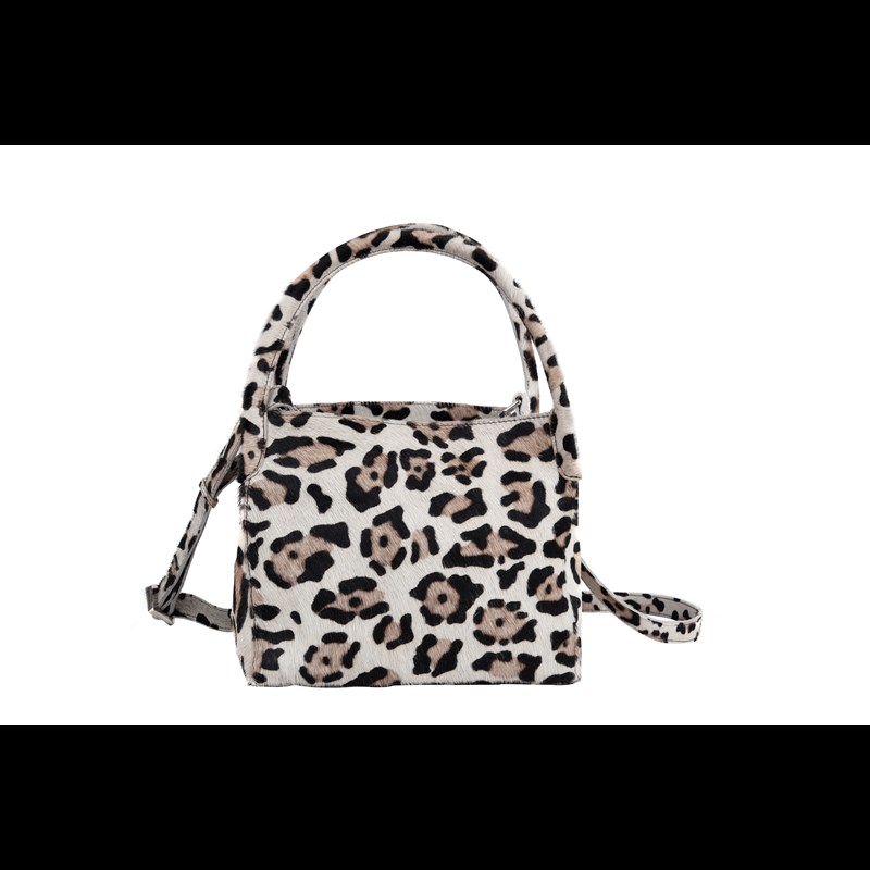 Adax Håndtaske Livia Molino Grå/leopard 1