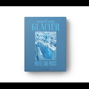 Printworks Pussel Glacier Blå
