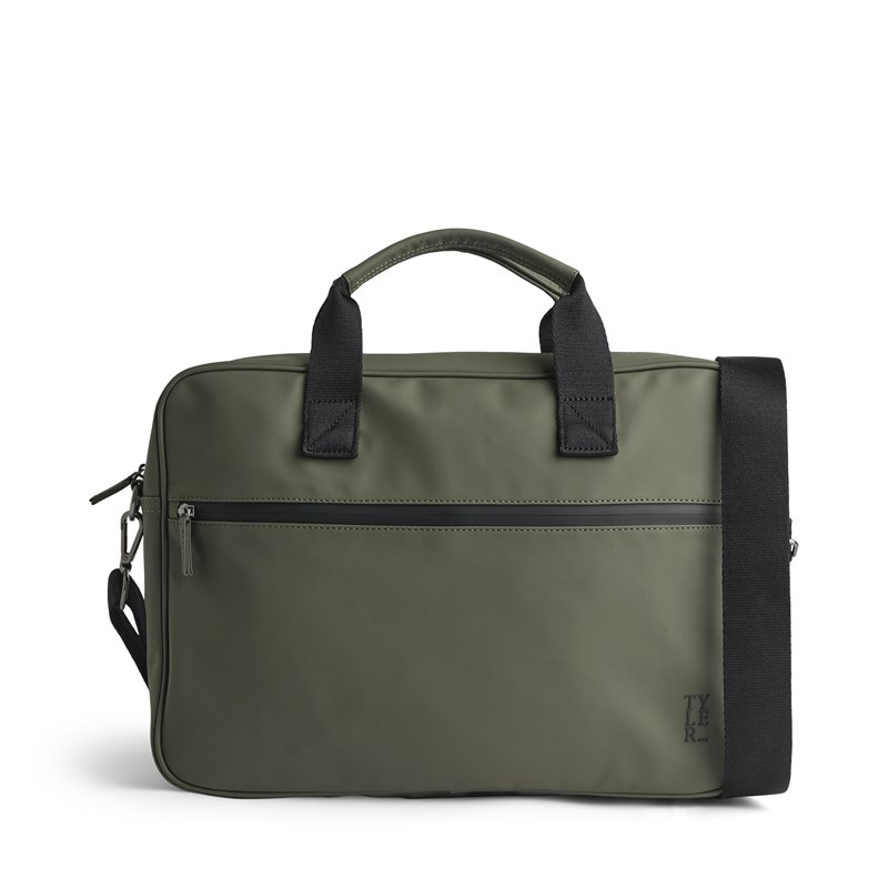 Tyler & Co Computertaske Pittsburgh Oliven 2