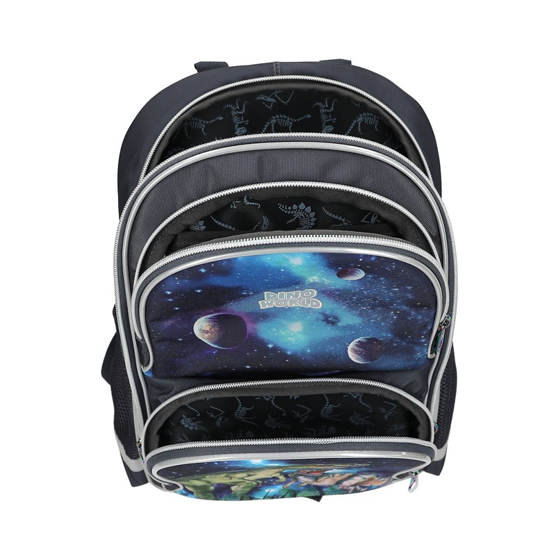 Dino-World Skoleväska Galaxy Mörkblå 6