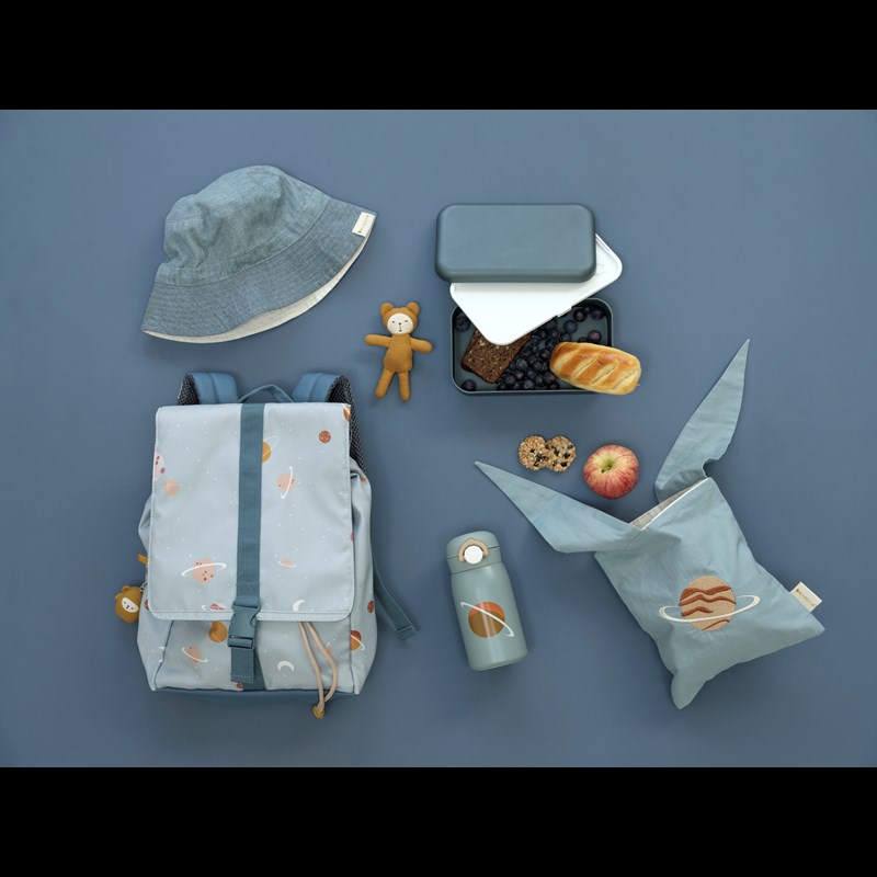 Fabelab Snackpåse Planet Blå/Ljusblå 3
