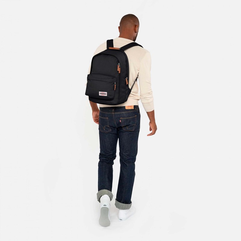 Eastpak Rygsæk Back To Work Sort/Cognac 15" 4